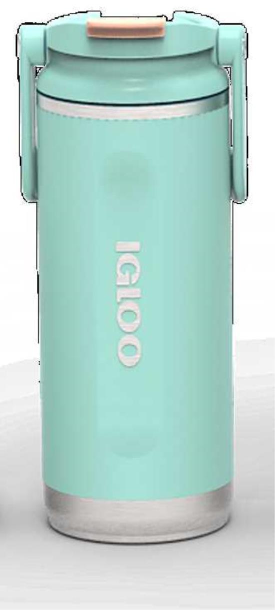 16 oz tumbler turquoise