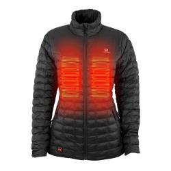 Back Jacket women black zone chest SM