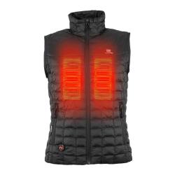 Back Vest women black zone chest LG