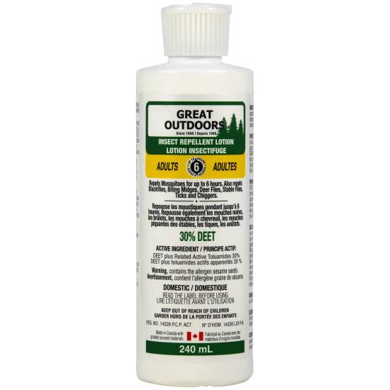GO Insect Repellent Lotion - 240 mL 30% DEET (856428008063)_front