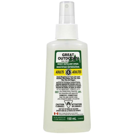 GO Insect Repellent Spray 150 mL Pump Spray 30% DEET-Adults (856428008049)_front