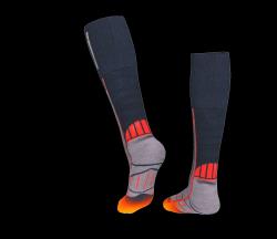 Heated-Wool-Sock-MWUS34-Back-Angle-Heated LG