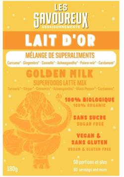 lait d'or devant