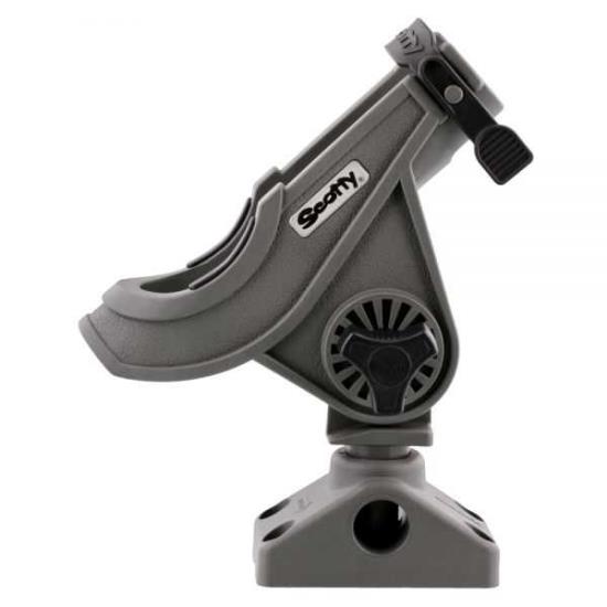 Scotty R-5 Universal Rod Holder 0241 Side - Deck Mount