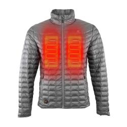 Back heated Jacket men slate zone chest - Copie (4)