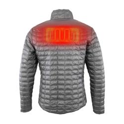 Back heated Jacket men slate zone dos -XL