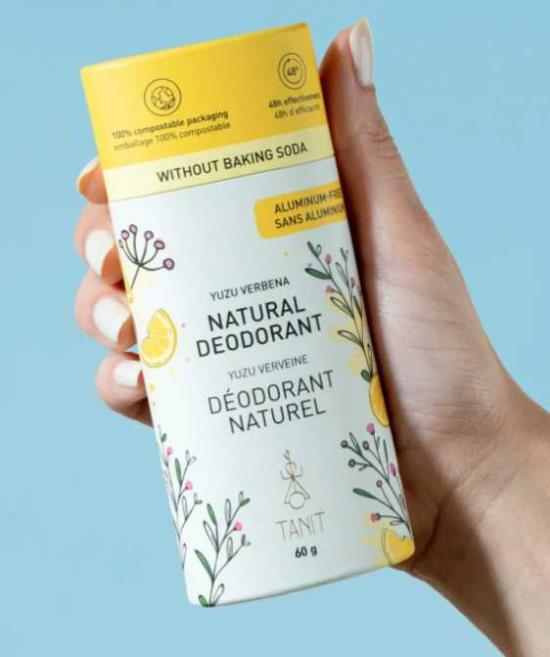 Déodorant solide naturel Yuzu Verveine