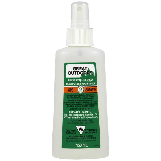 GO Insect Repellent for Kids 5% Deet 150 ML (856428008056)_front