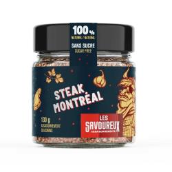 Les Savoureux - Steak Montreal- Assaisonnements_epice - Seasoning_Spice - Front