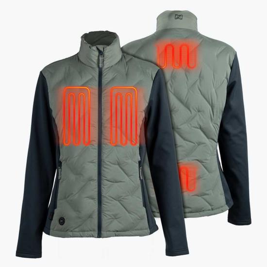 Womens-Heated-Jacket-Aria-Hybrid-Sage-LG